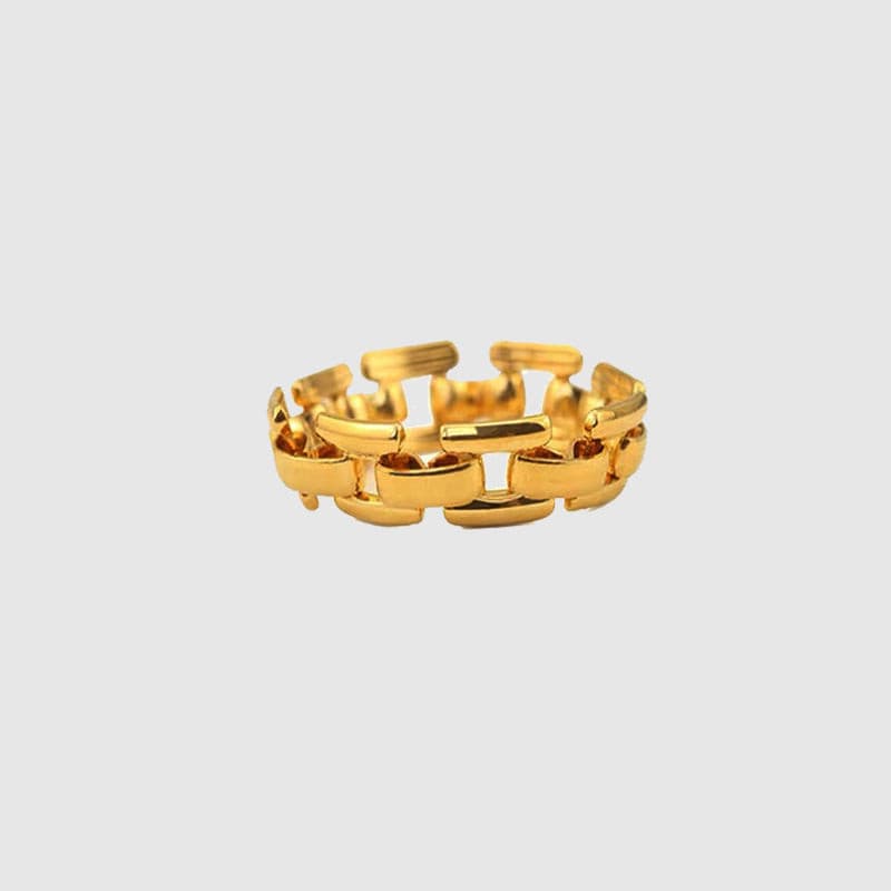 Chain Link Ring.