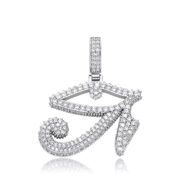 Eye of Horus CZ Pendant Necklace