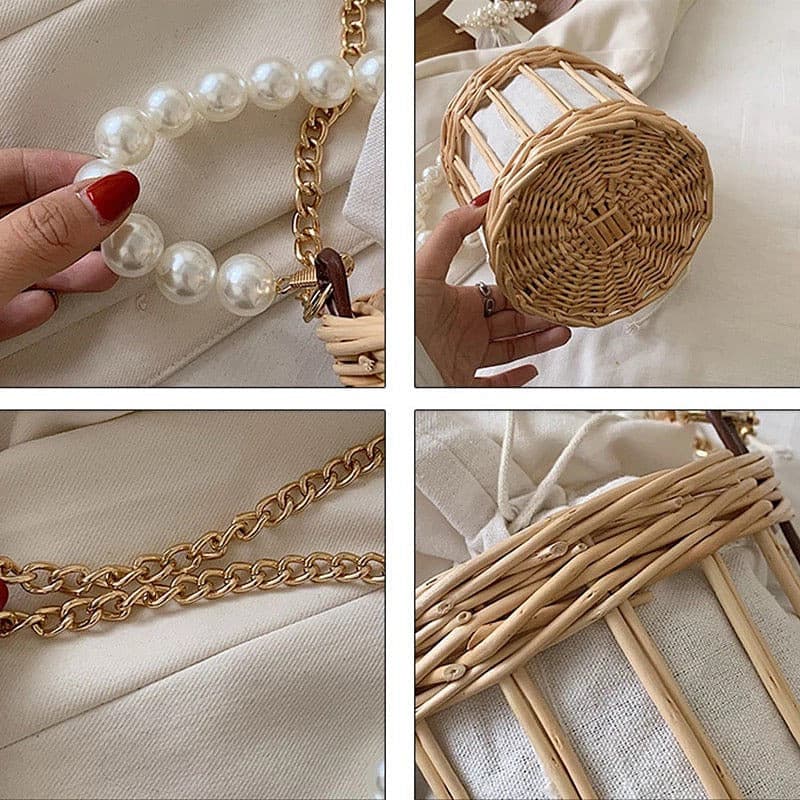 Pearl Bucket Bag.