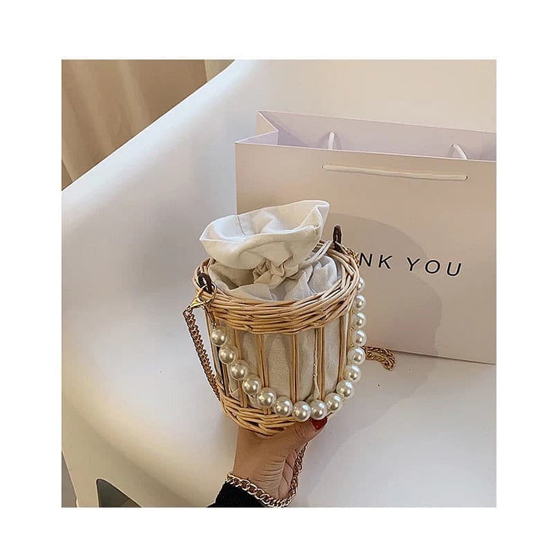Pearl Bucket Bag.