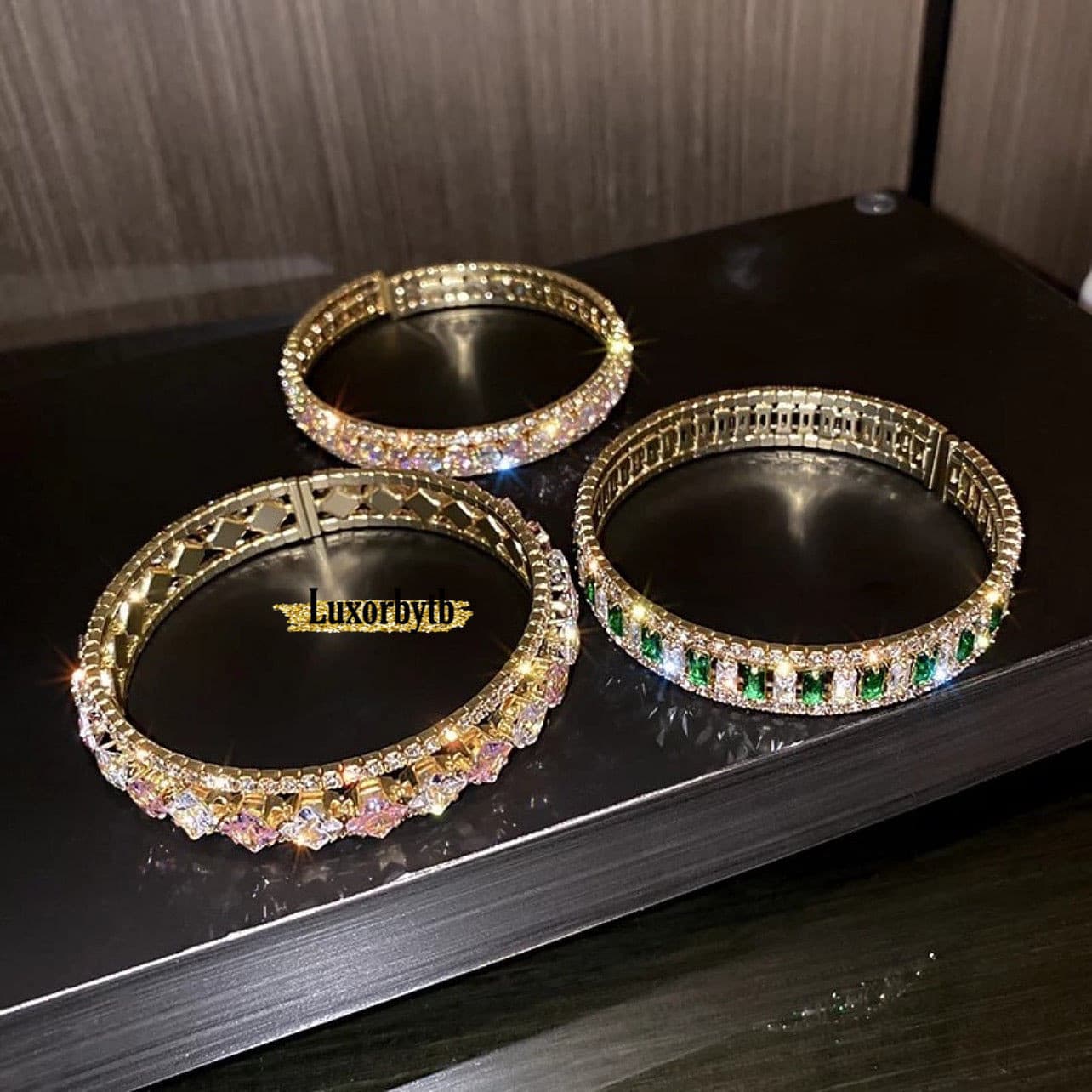 Rhinestone Bracelet.