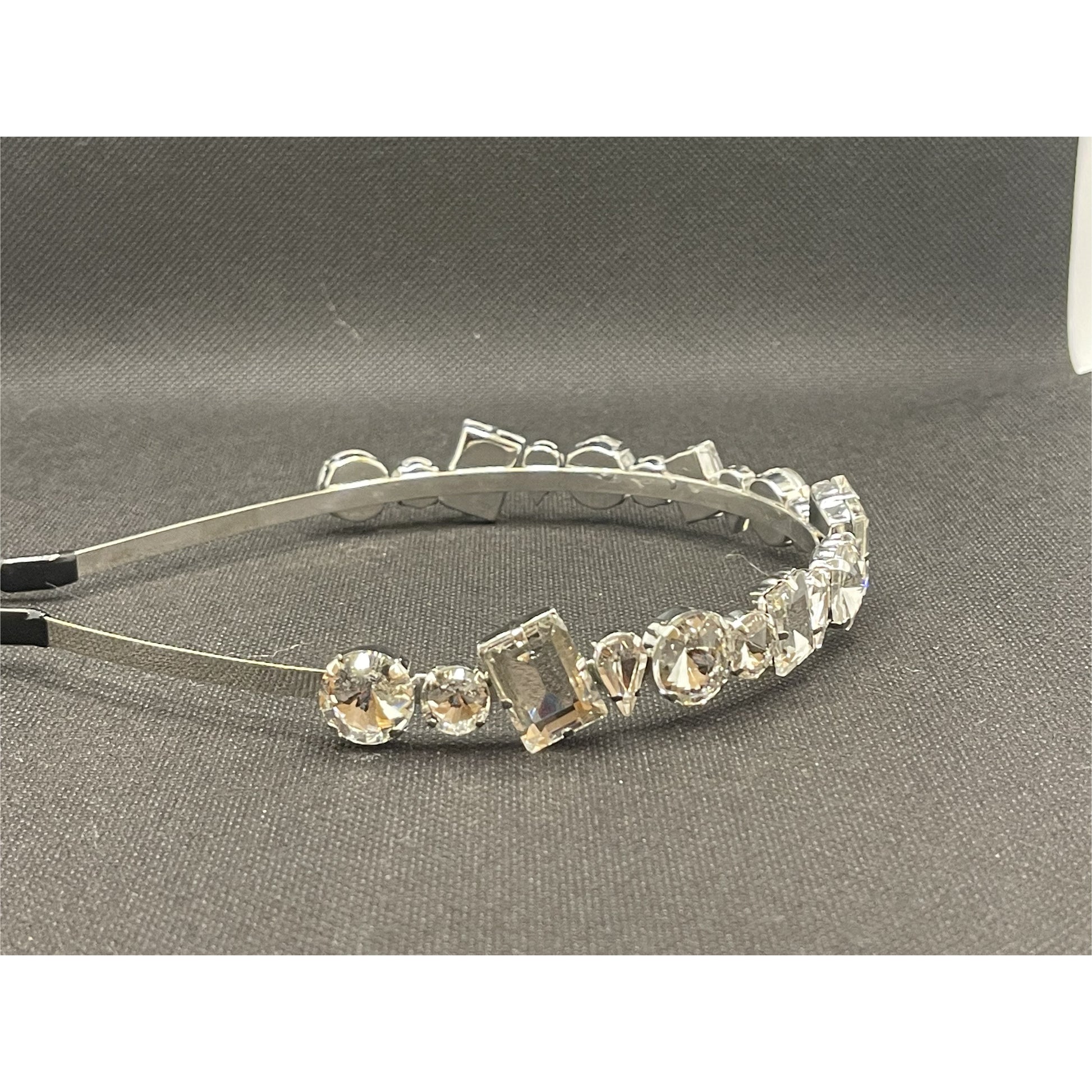 Clear Gemstone Headband.