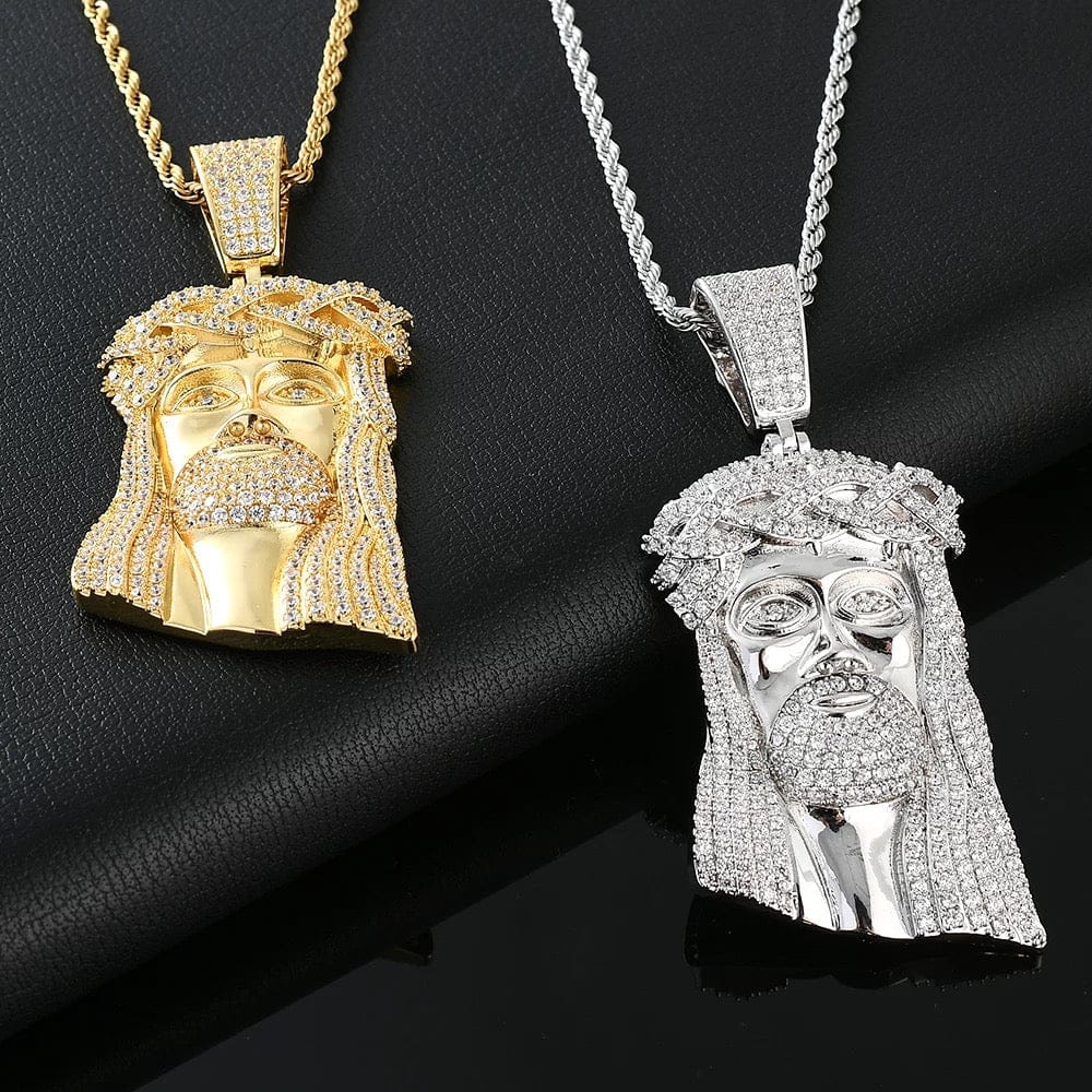 Iced Out Jesus Piece Pendant