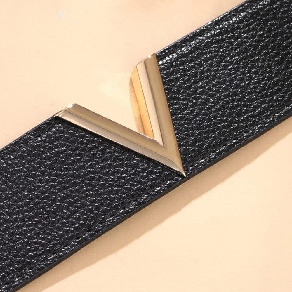 V Shape Leather Bracelets.