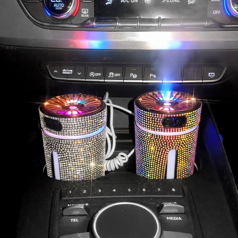 Luxury Car Humidifier LED Light Car Diffuser