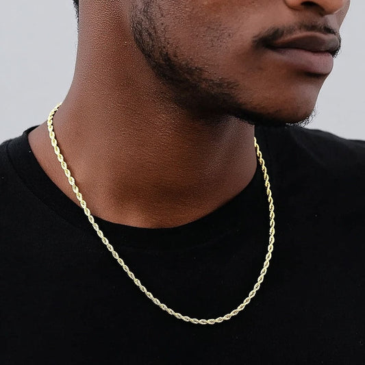 3mm Gold Rope Chain
