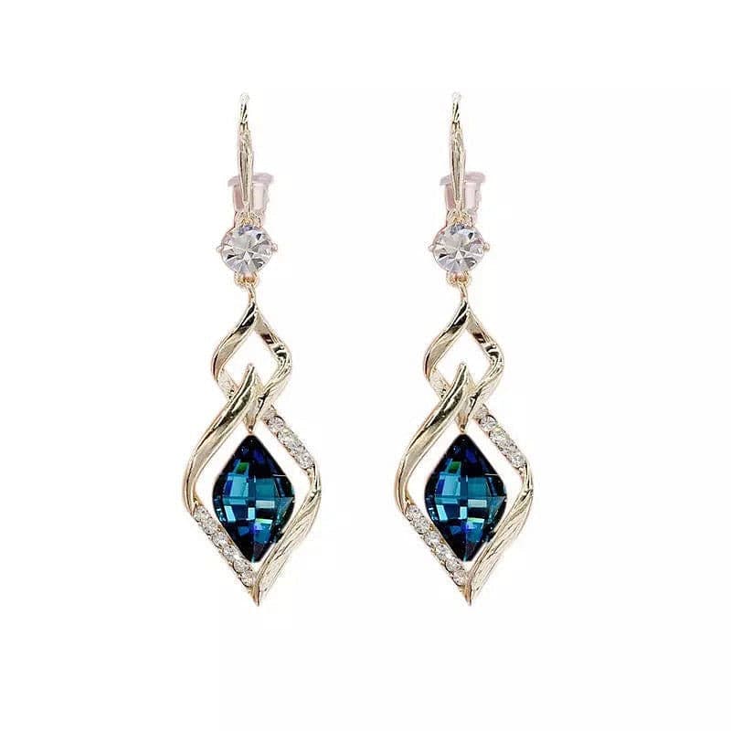 Givenchy Blue Stone Crystal Drop Earrings | Dillard's