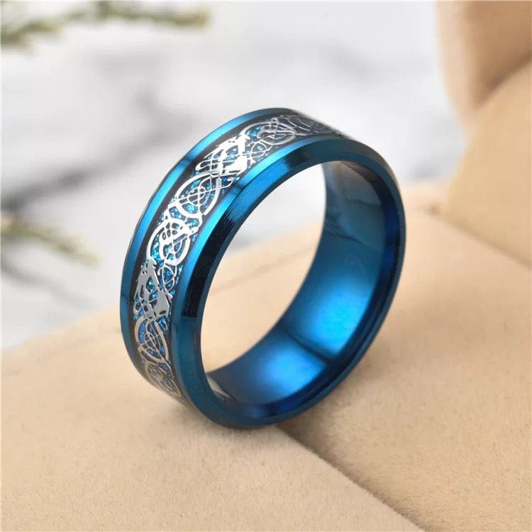 Men Dragon Ring