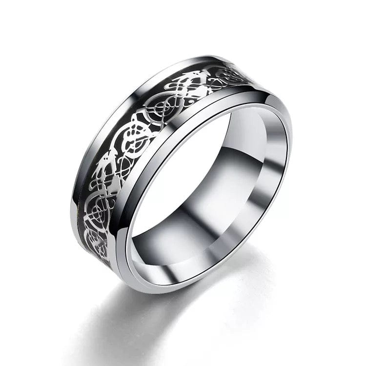 Men Dragon Ring