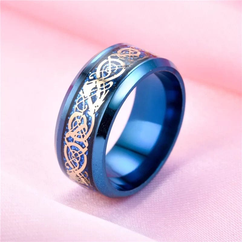 Men Dragon Ring