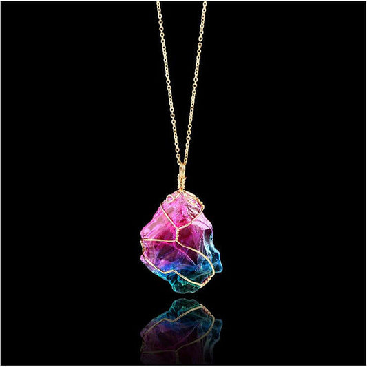 Healing Gemstone Necklace.